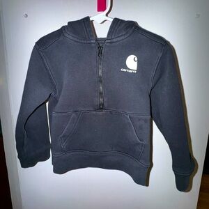 CARHARTT BOYS' LONG-SLEEVE HALF-ZIP SWEATSHIRT (INFANT/TODDLER) 3T